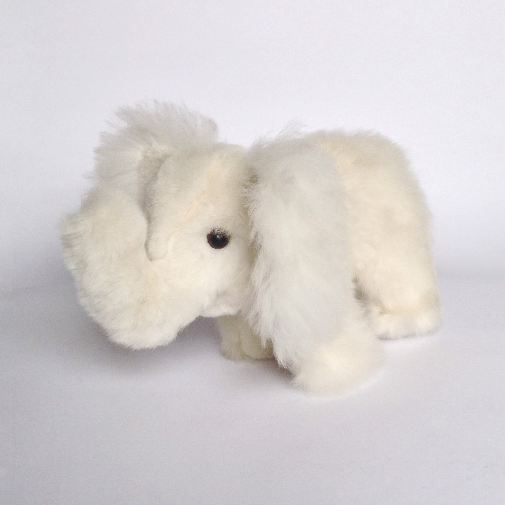 stuffed white elephant