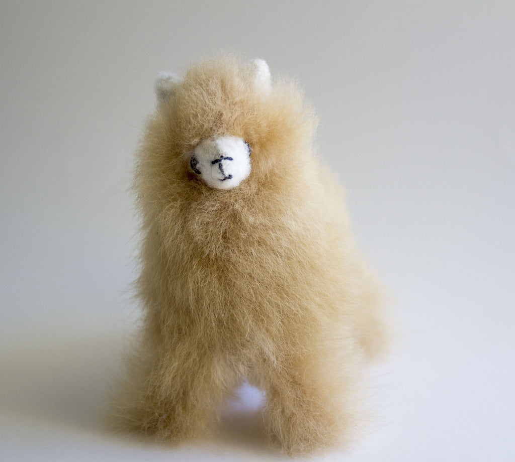 small stuffed llama