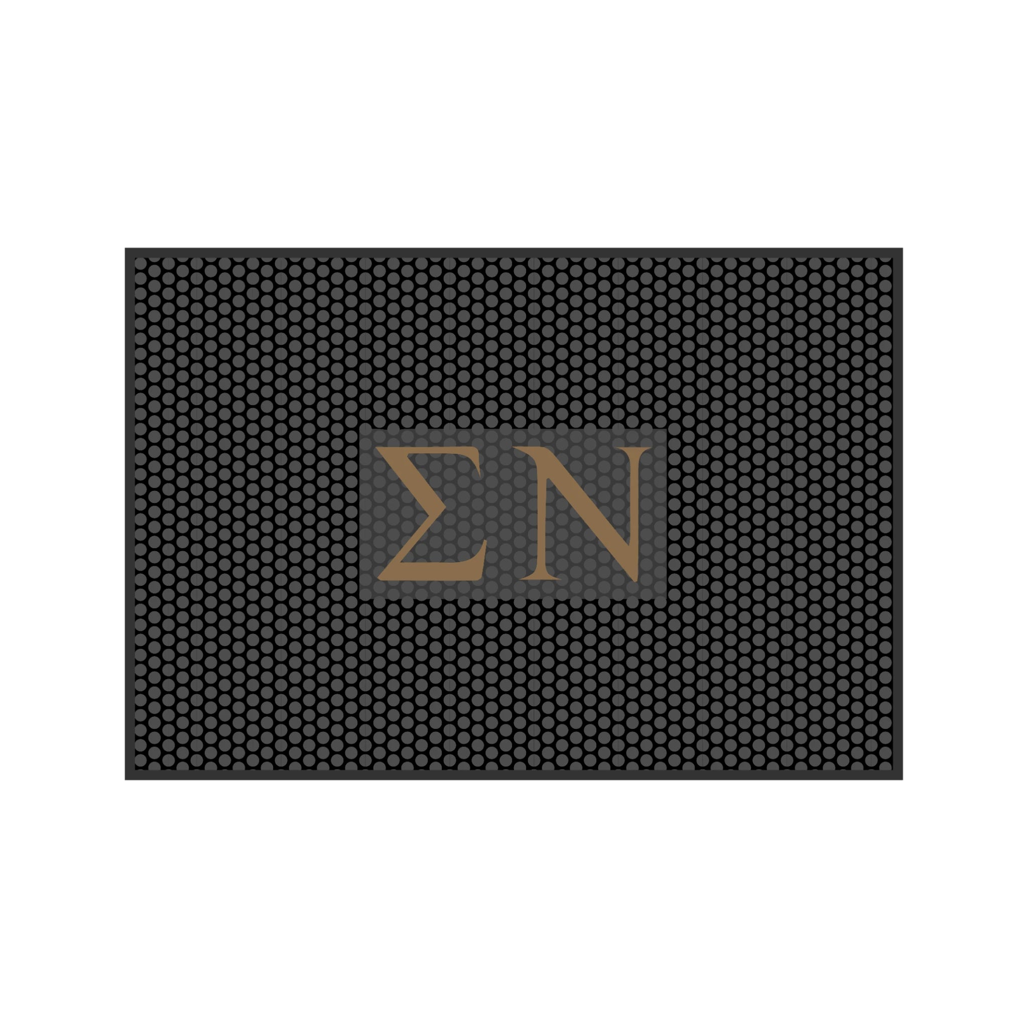 Sigma Nu Shoe Scraper Mat- Letters