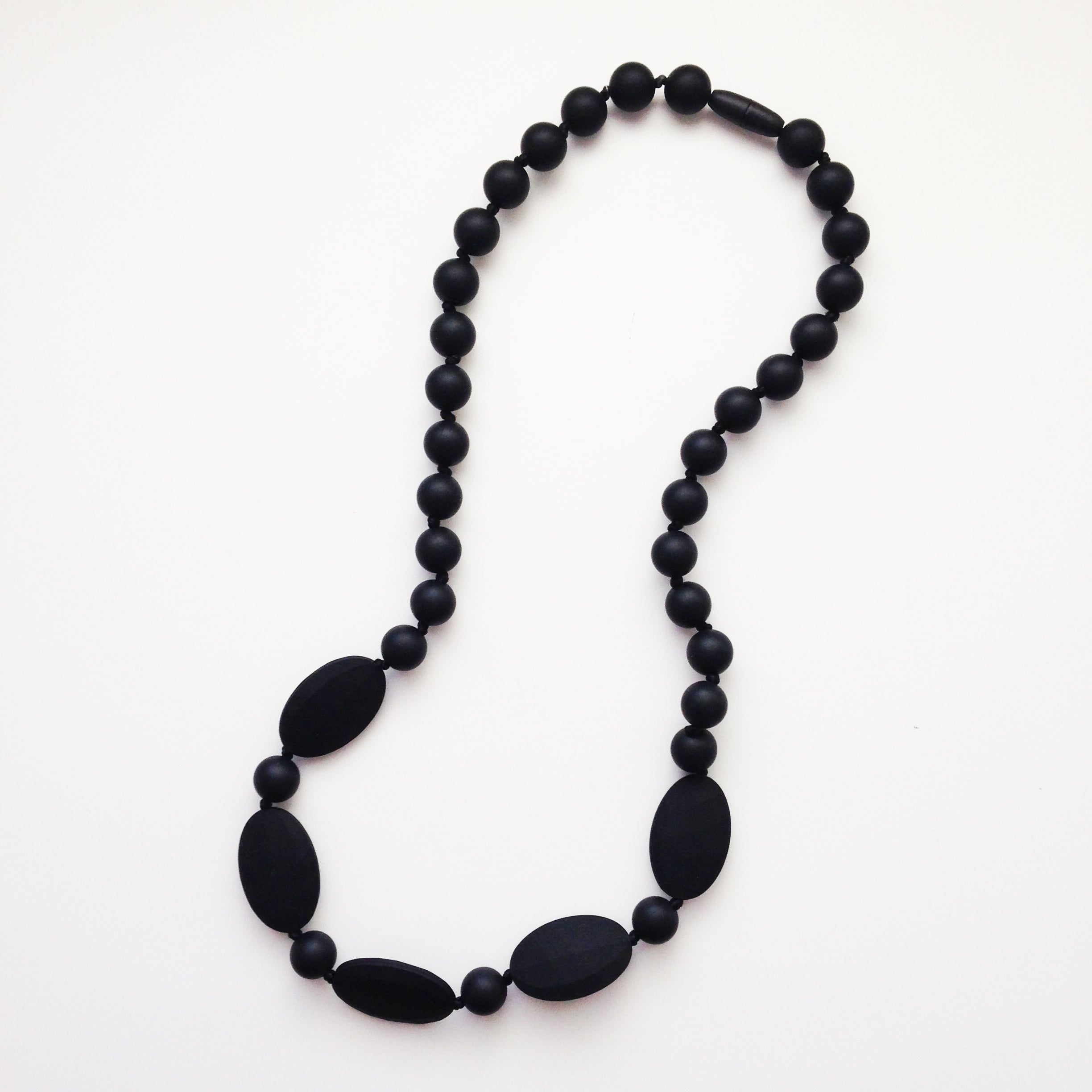 silicone bead necklace for teething