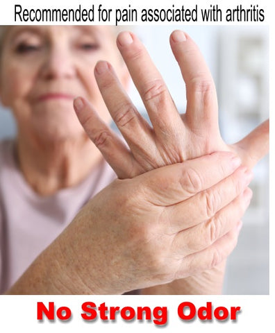 Pain Rub for arthritis with CBD & cayenne pepper