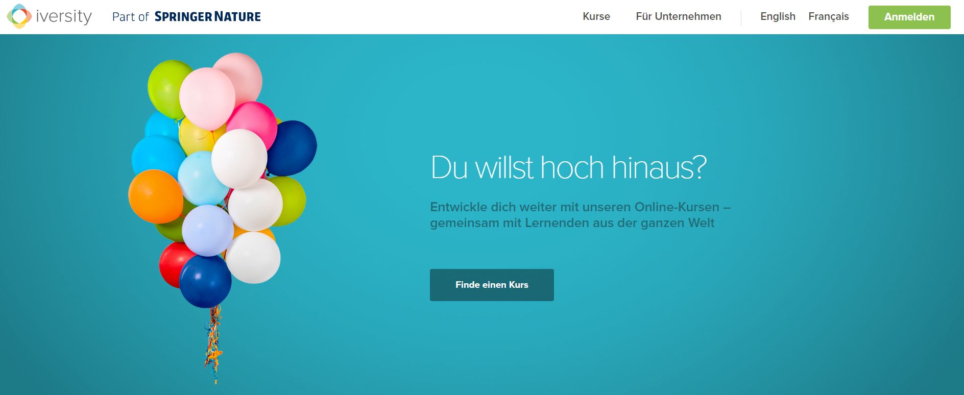 Online Kurse bei iversity - Screenshot