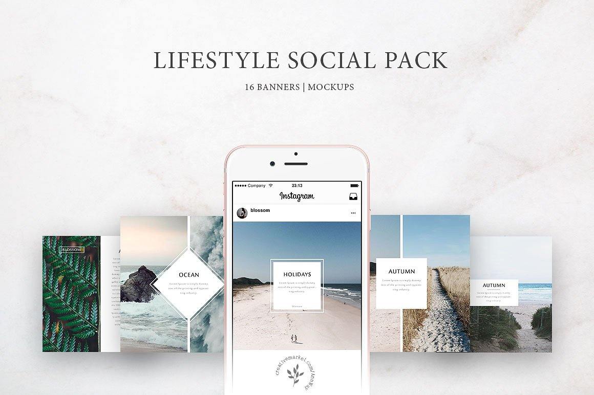 Lifestyle Instagram Templates