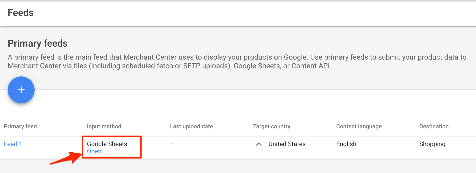 Google Shopping Feed