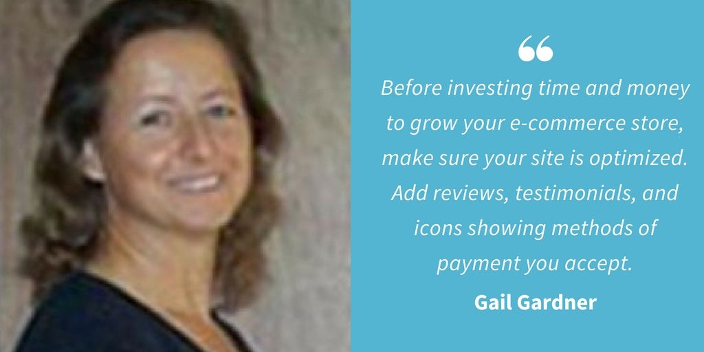 Ecommerce Quotes - Gail Gardner