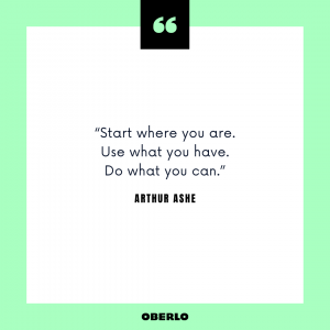 How to Be Your Own Boss: Arthur Ashe Quote