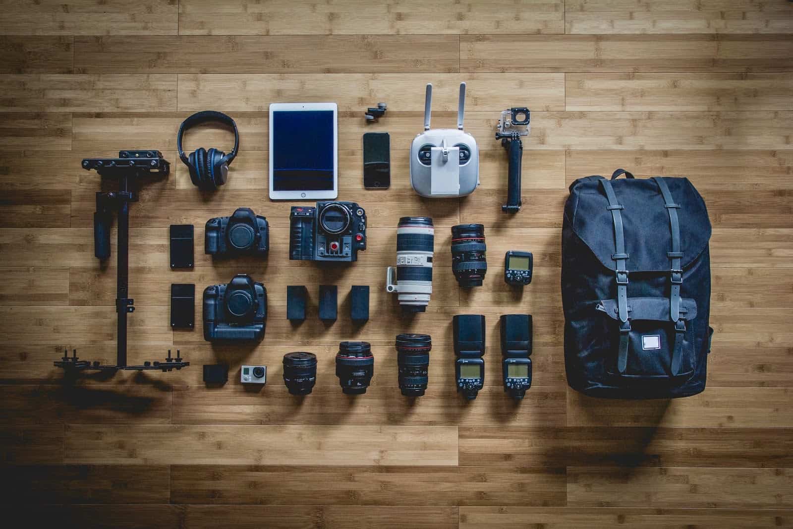 Photography Business Equipment via Unsplash