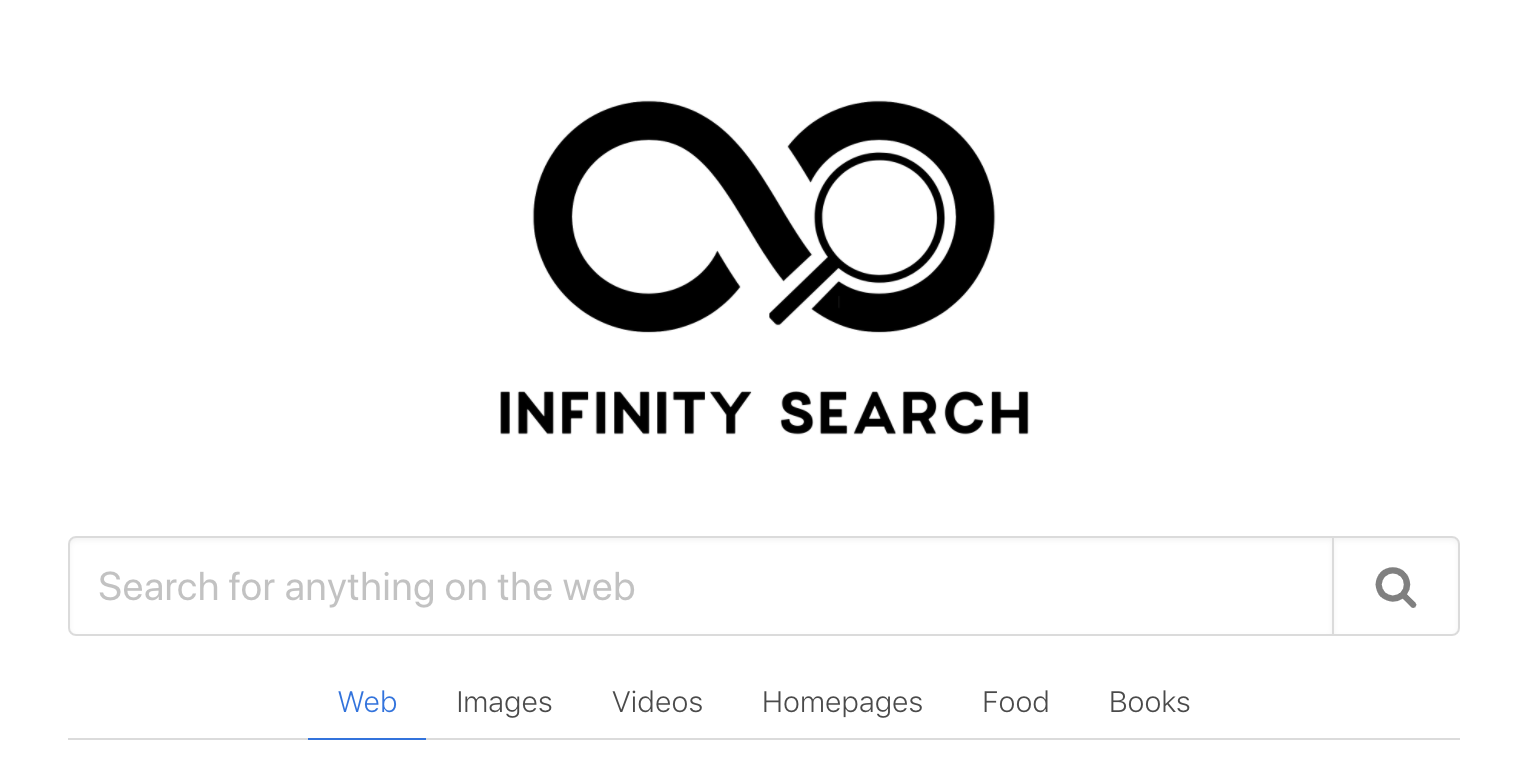 motori di ricerca - infinity search