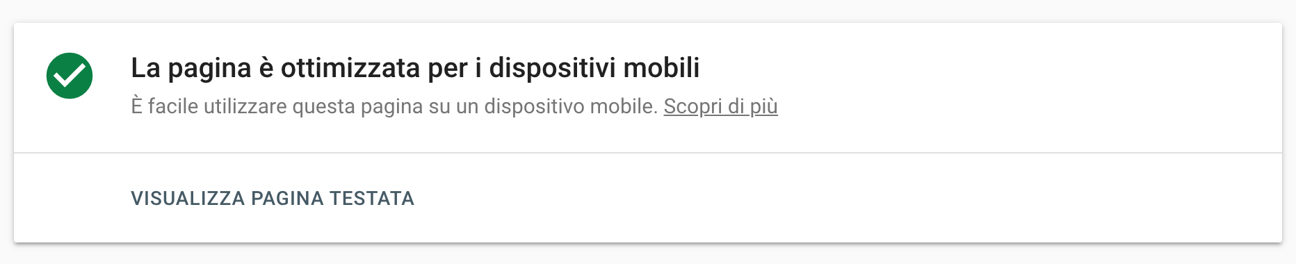 ottimizzazione mobile per il posizionamento seo