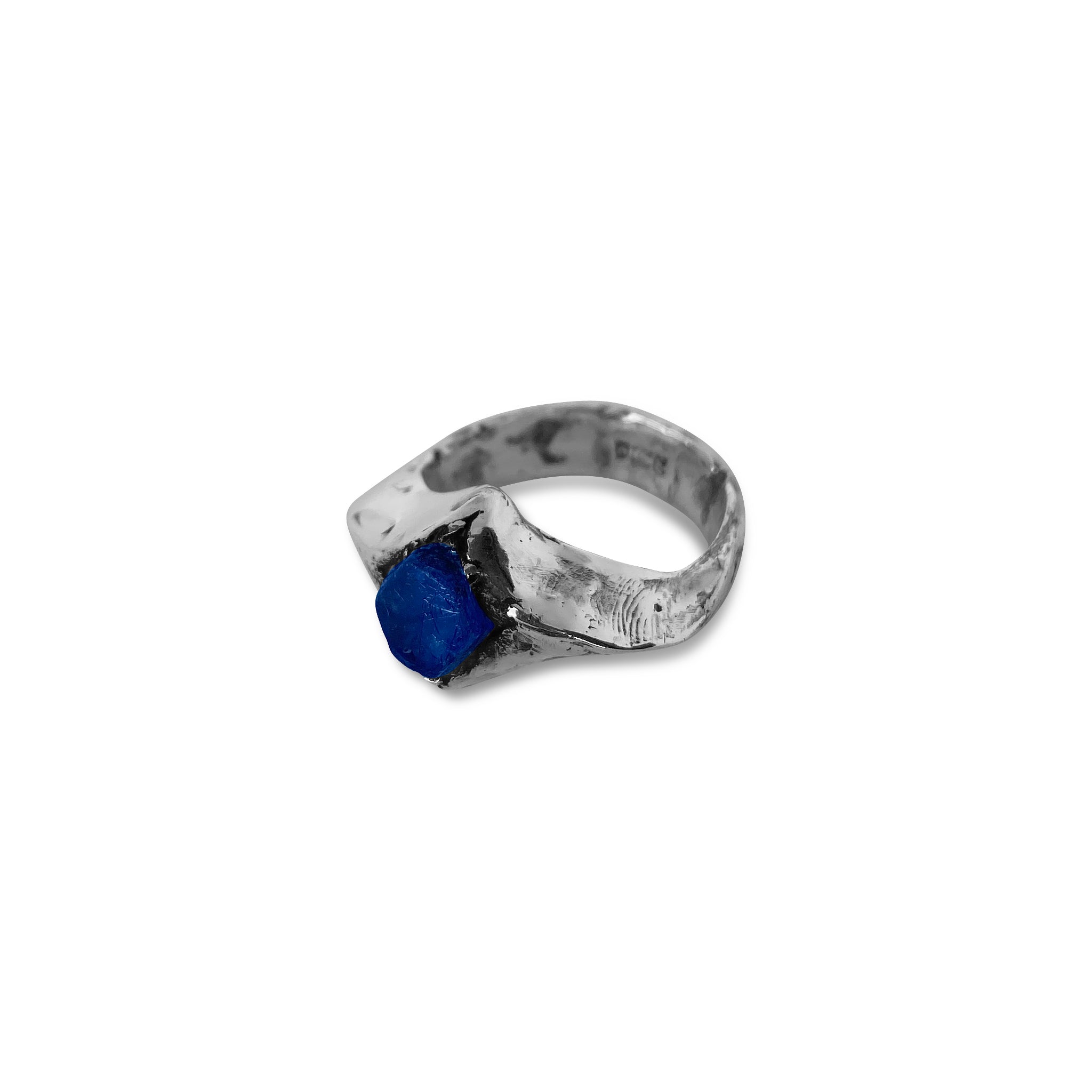 Raw Sapphire Ring U.S SIZE 9 Aus SIZE R 1/2