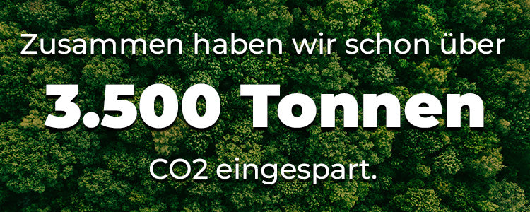 Einsparung CO2