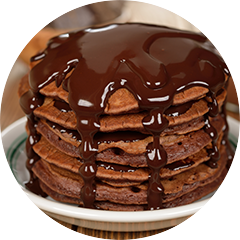Clean Protein Pancakes Double Chocolate Chip