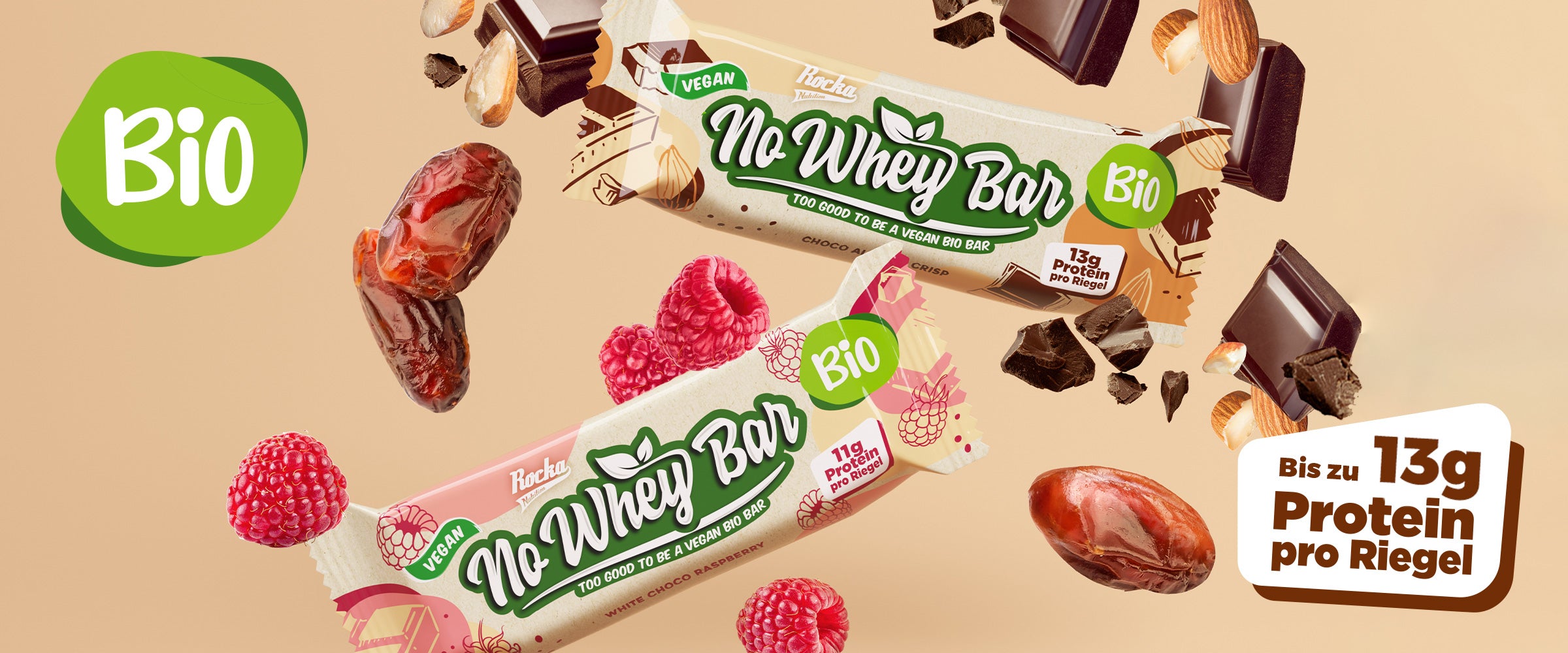 No Whey Bar Bio - Veganer Proteinriegel