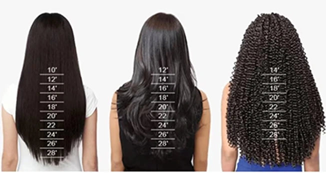 Straight Hair Length Guide