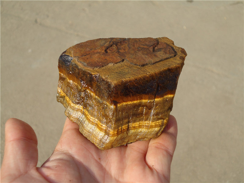 tiger eye stone rough