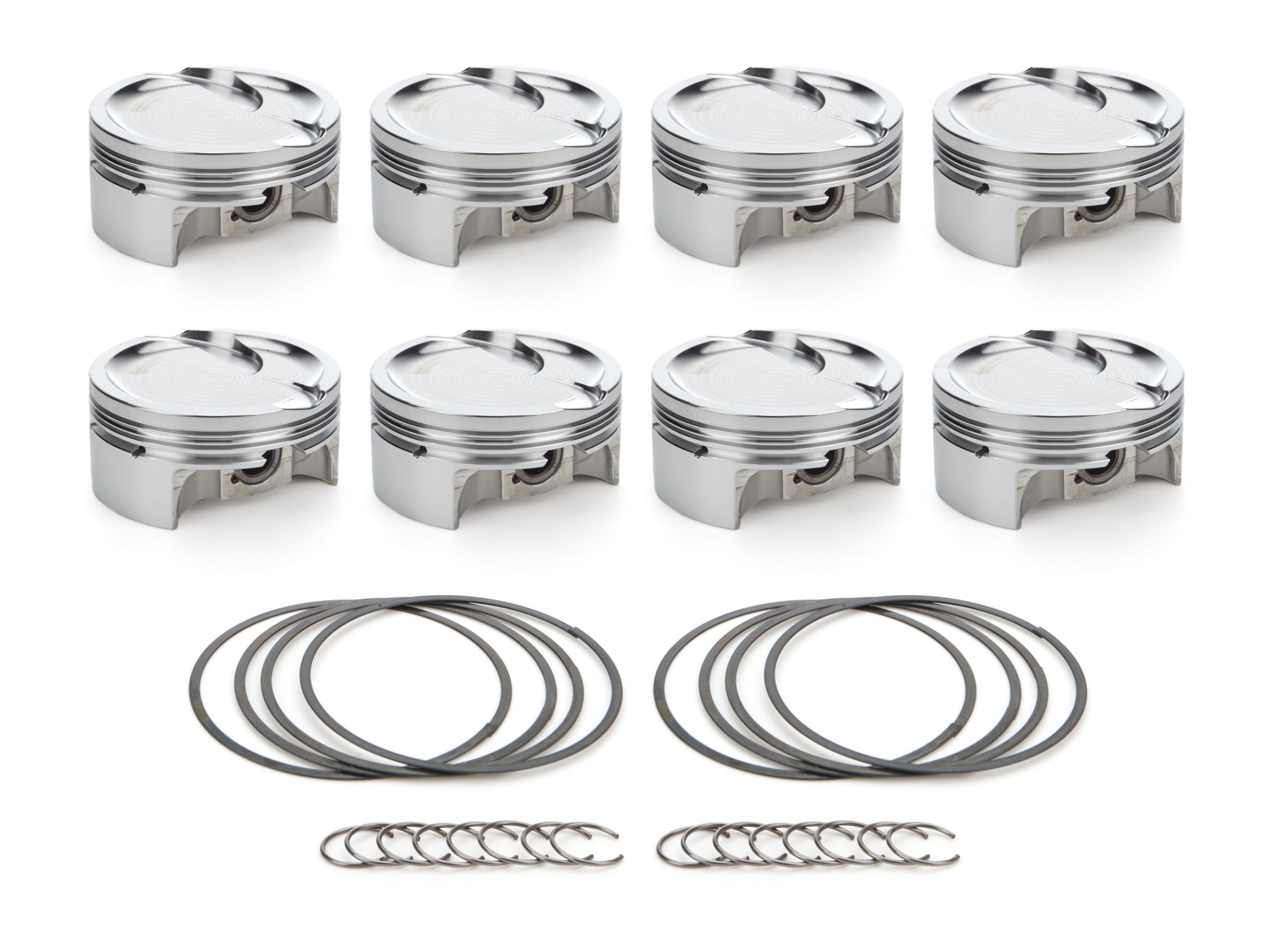 GM LS Piston Set 4.125 Bore -25cc.