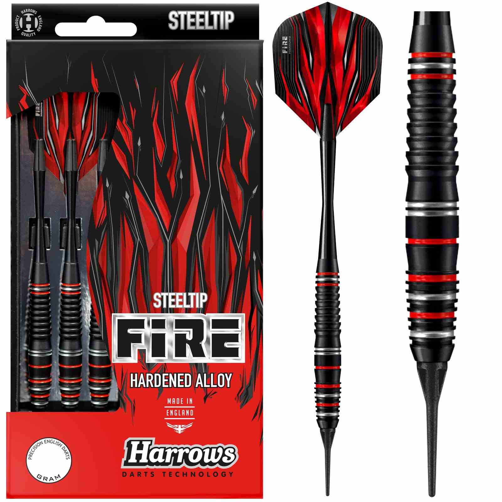 Harrow Fire High Grade Alloy 22g Red