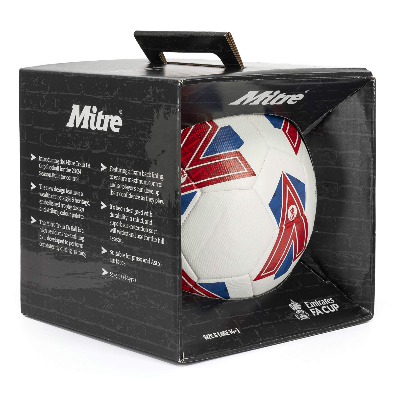 Mitre FA Cup 2023/24 Boxed Football Size 5