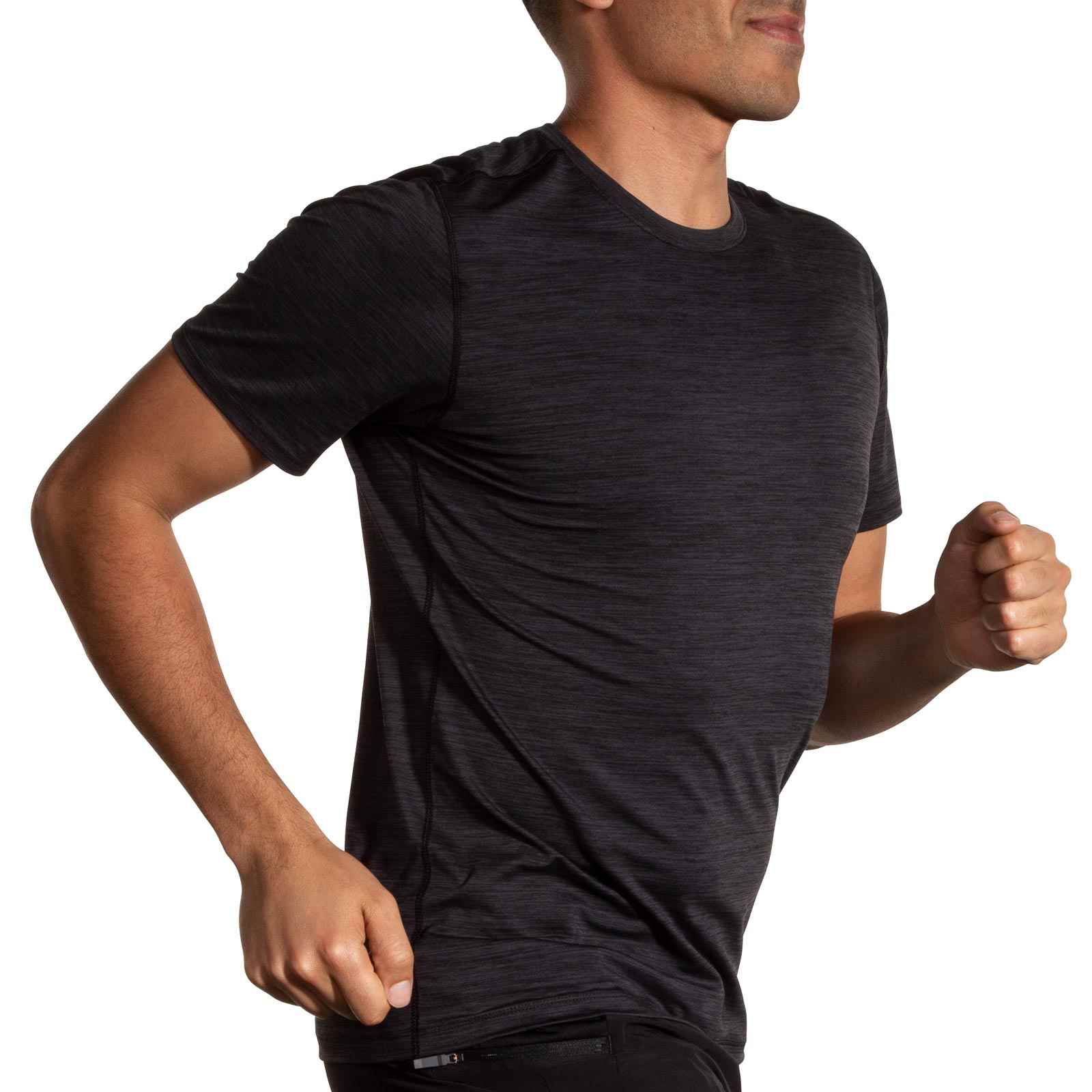 Brooks Luxe Short Sleeve Mens T-Shirt