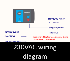 230VAC pump controller wiring diagram