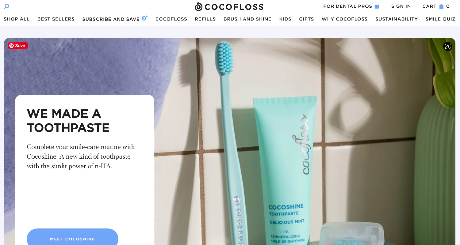 Cocofloss - Shopify