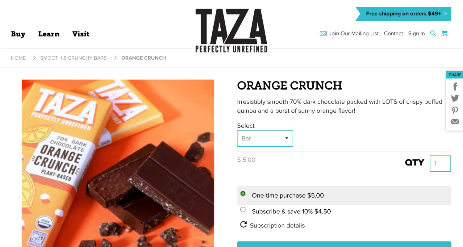 Taza Chocolate - Shopify