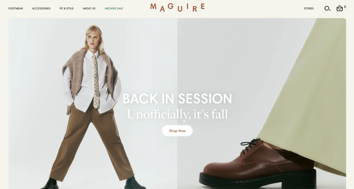 Maguire Shoes - Shopify