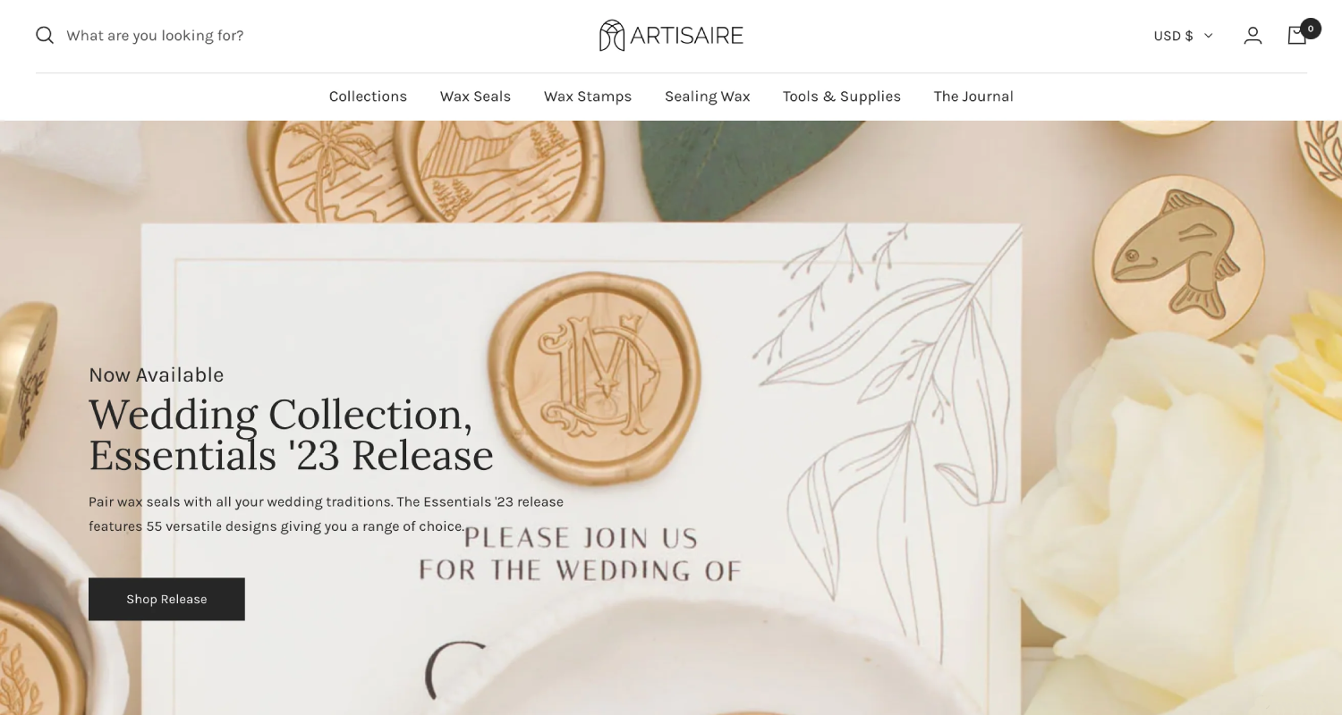 Artisaire - Shopify