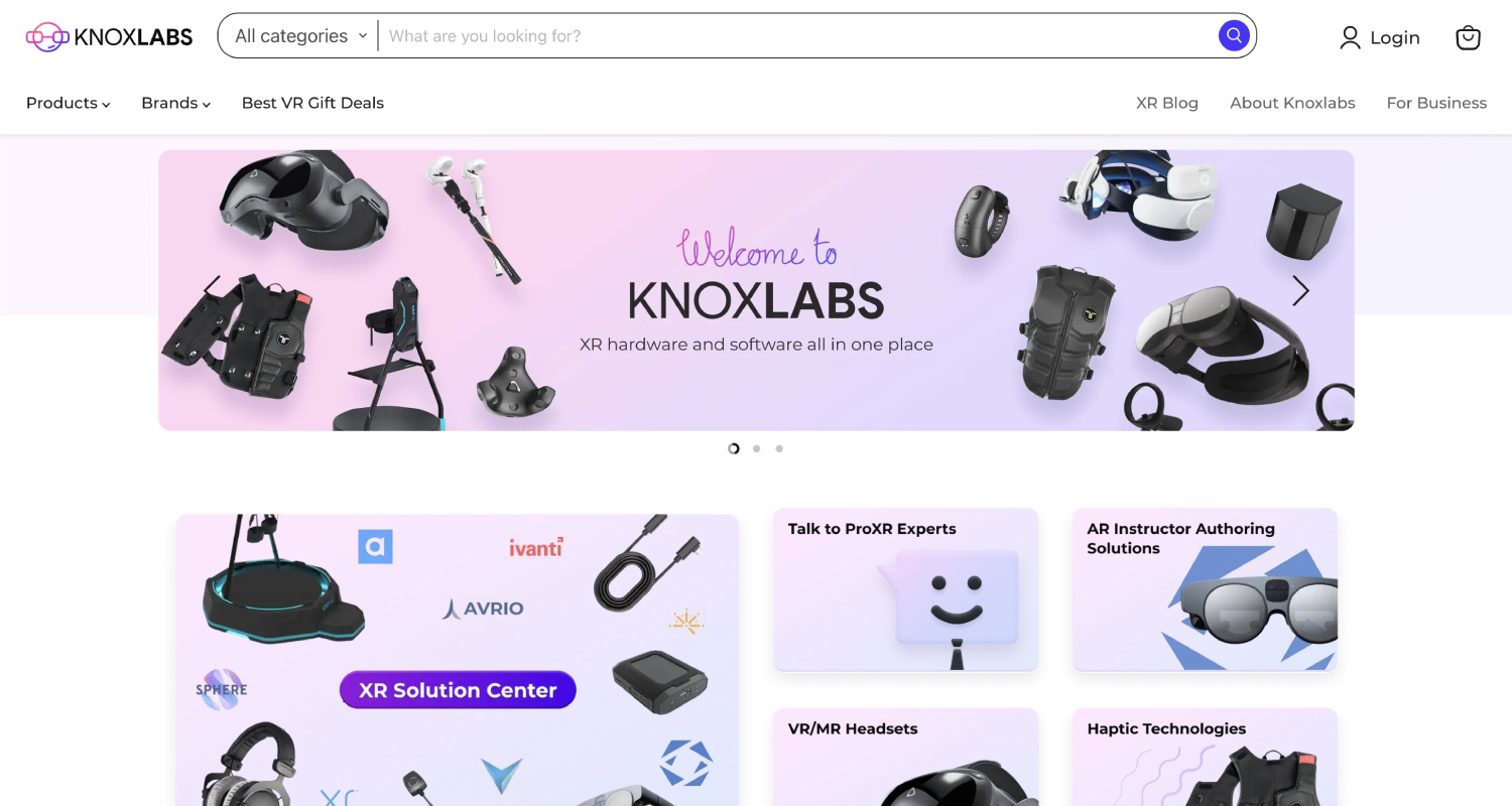 Knoxlabs website