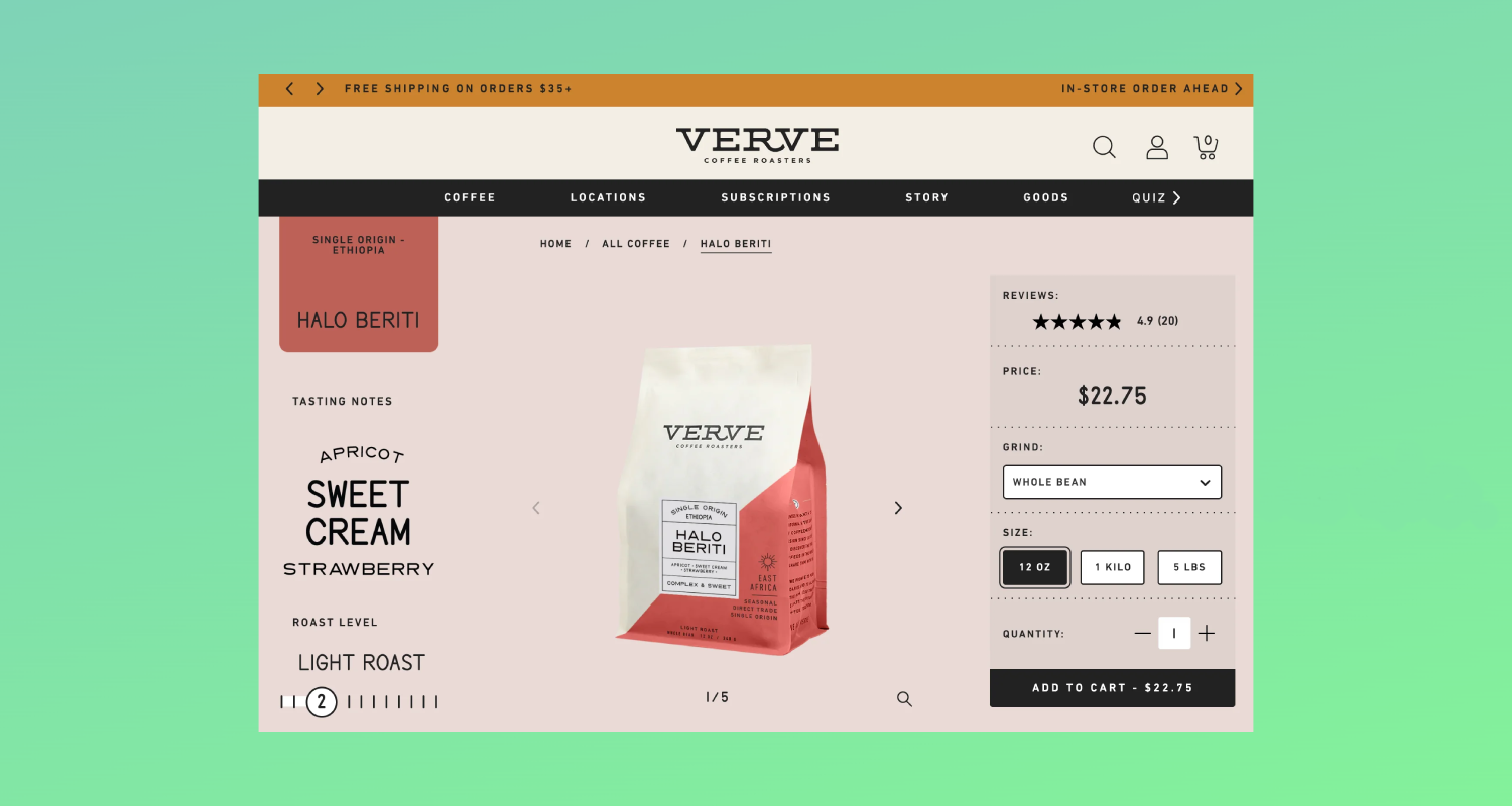 브랜드 디자인  - Verve