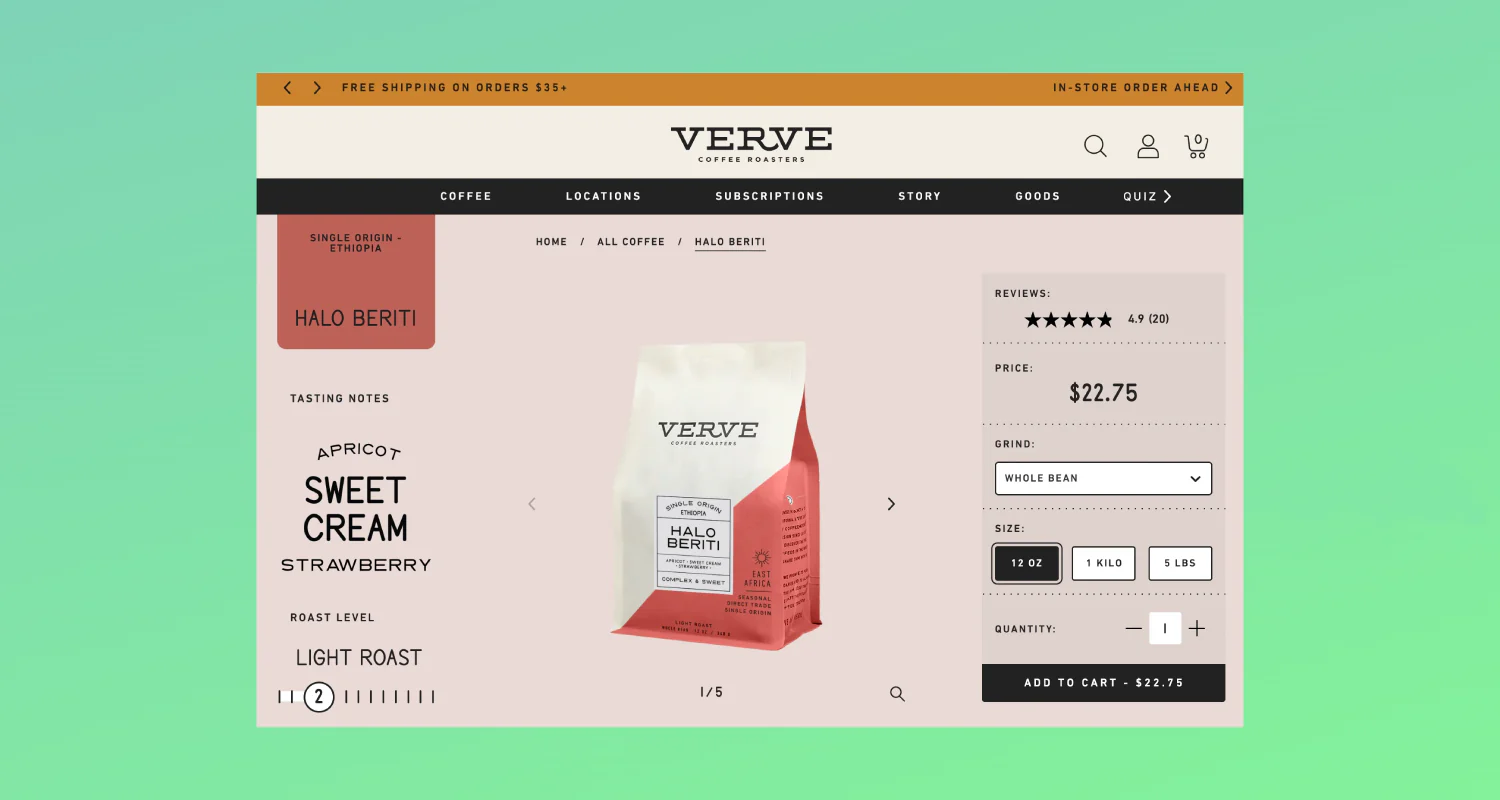 브랜드 디자인  - Verve