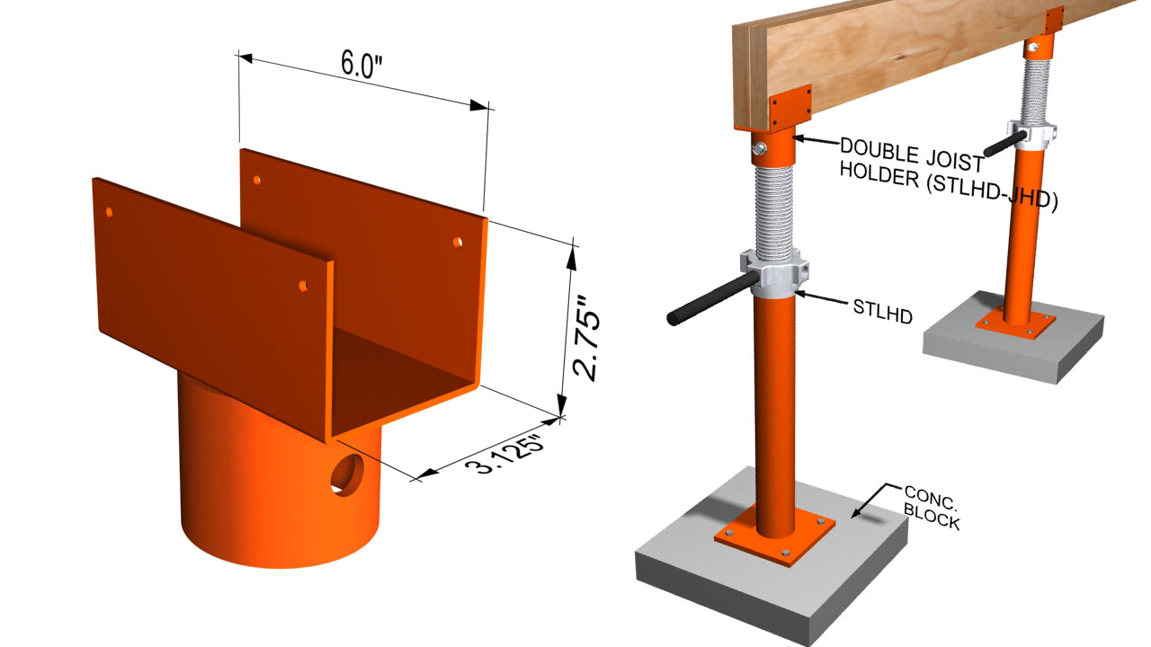 Ellis MFG STLHD-JHD Double Joist Holder