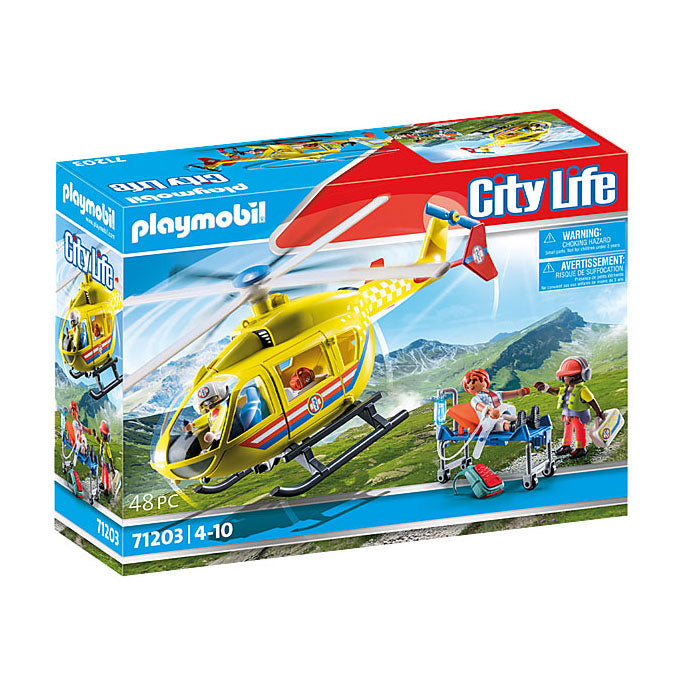 Playmobil City Life Reddingshelikopter 71203