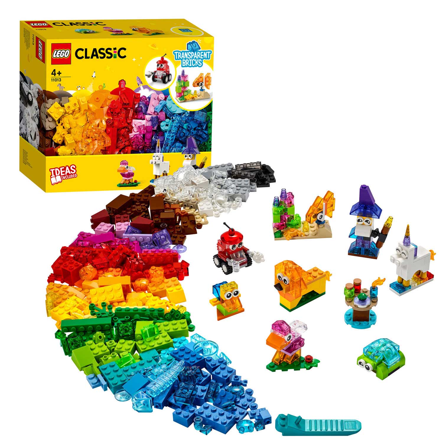 Lego LEGO 11013 Creatieve Transparante Stenen