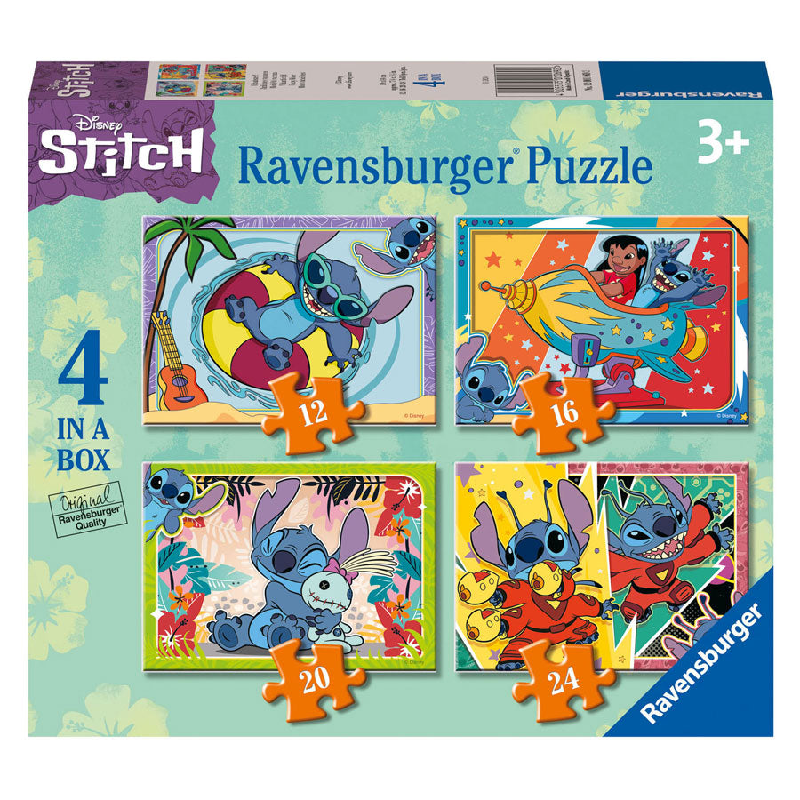 Ravensburger Legpuzzel Stitch, 4in1