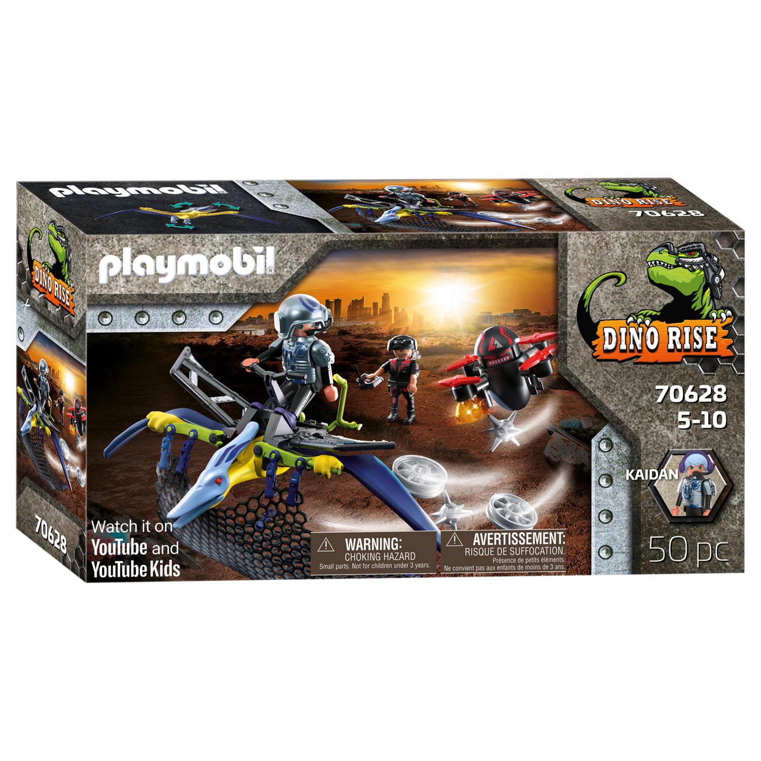 Playmobil Playmobil Rise Pteranodon Aanval vanuit de Lucht 70628