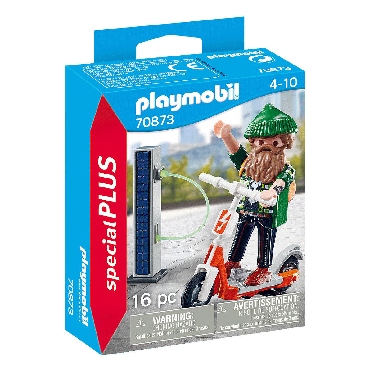 Playmobil Specials Hipster met E-Scooter 70873