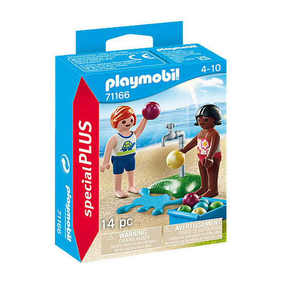 Playmobil Special Plus Kinderen met waterballonnen 71166