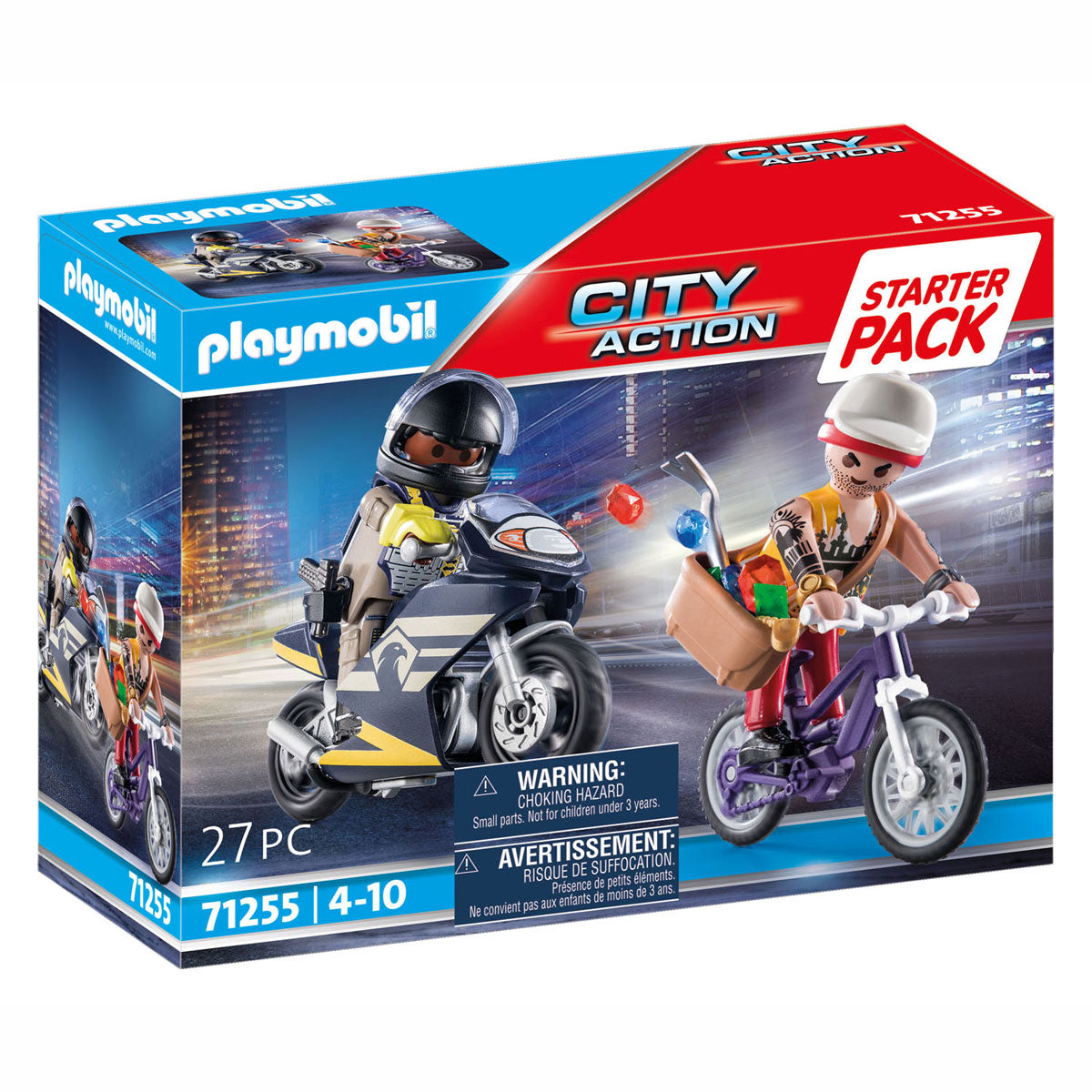 Playmobil Starterpack Speciale Eenheid en Juwelendief 71255