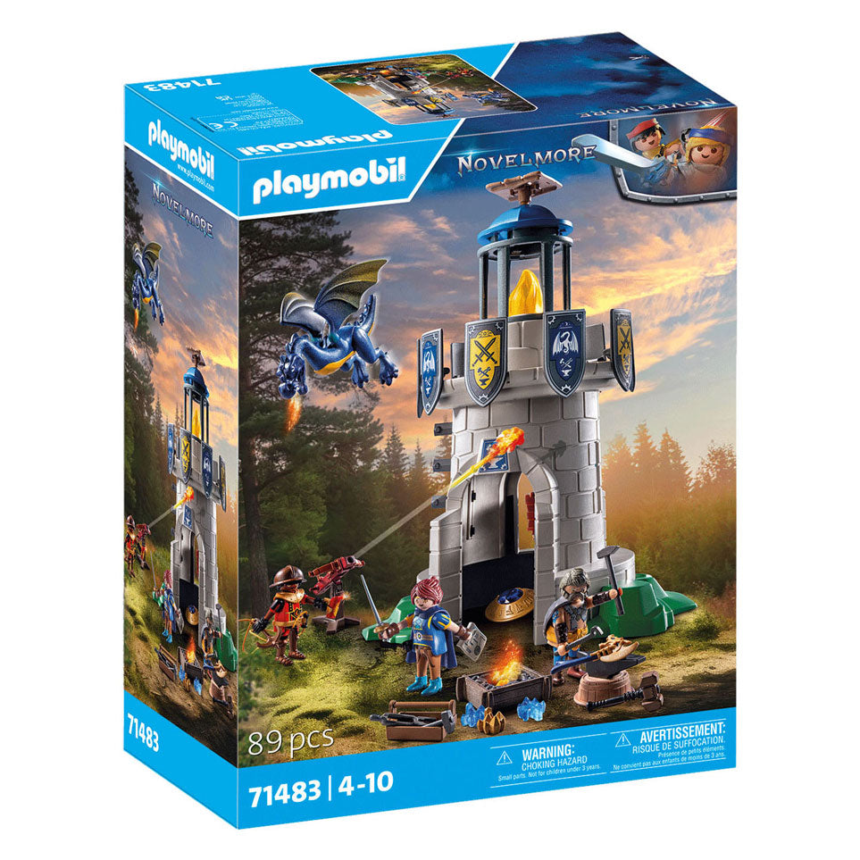 Playmobil Novelmore Riddertoren met Smid en Draak 71483