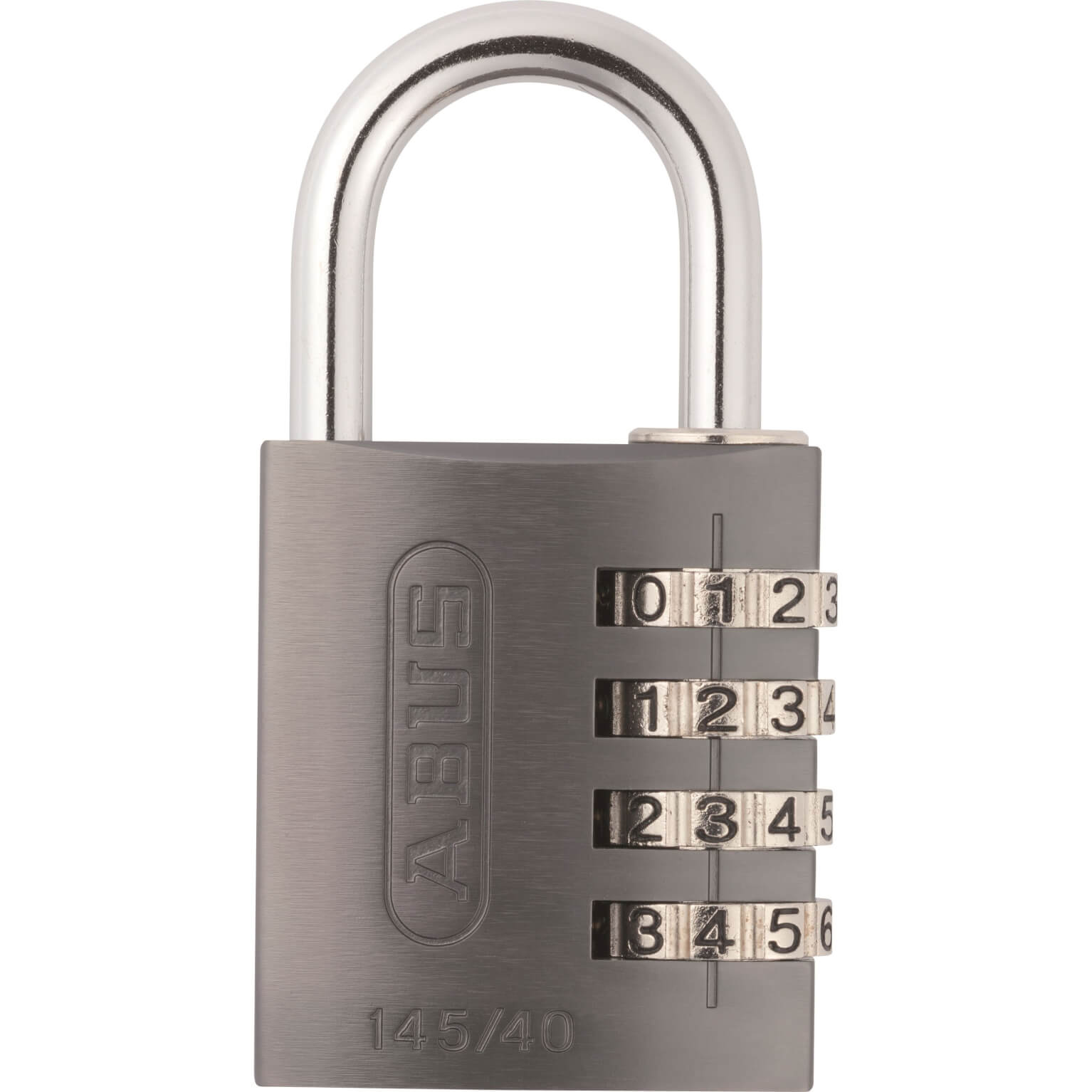 Abus Cijfer Hangslot 145/40 Titanium Grijs 7cm