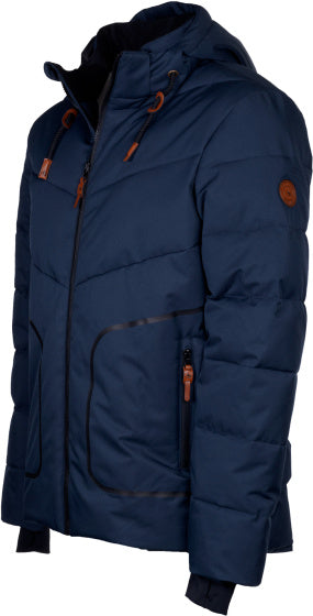 Maupiti Marck II padded winterjas heren donkerblauw maat XL