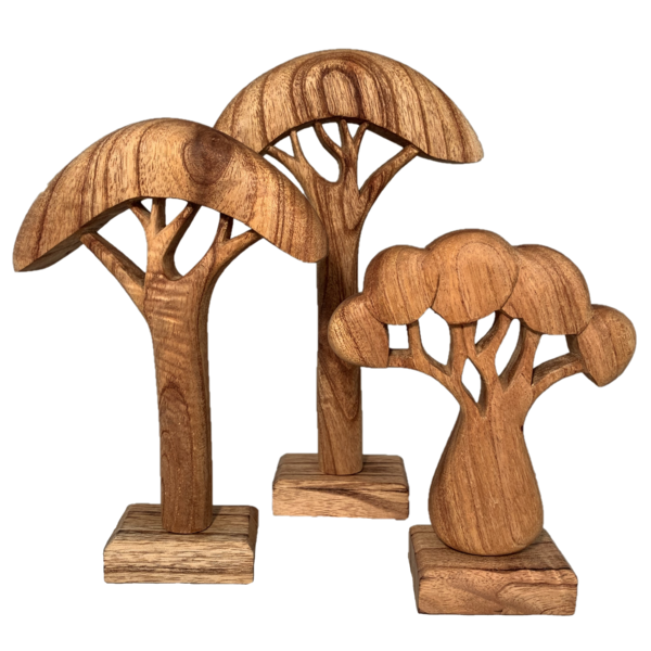 Papoose Toys Papoose Toys African Trees Natural/ 3pc