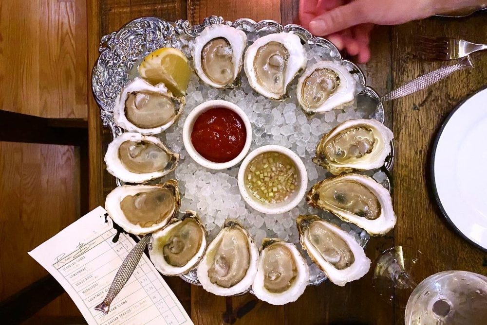 Oysters Clockwise: Standish Shore, Gowanbrae, Dodge Cove, Moonstone