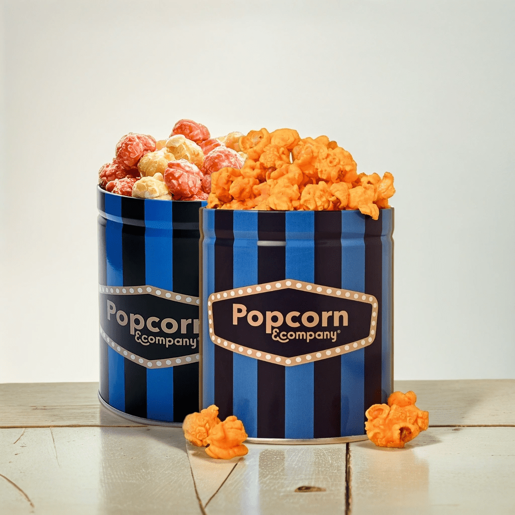 Red Velvet + Soft Cheddar Cheese Popcorn (Combo Pack)