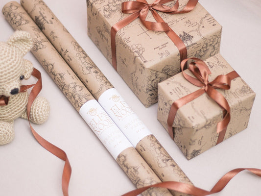 Pooh&Honey Eco Gift Wrapping Paper Rolls