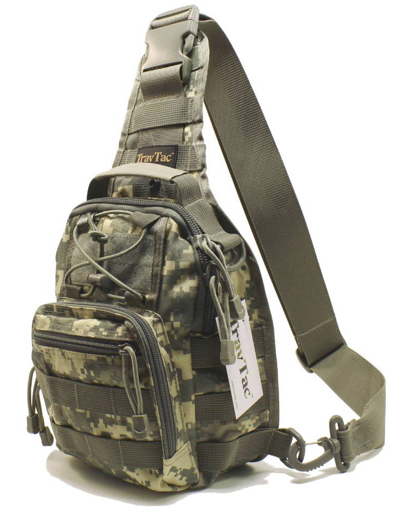 TravTac Stage I Sling Bag, Premium Small Everyday Carry Tactical Sling