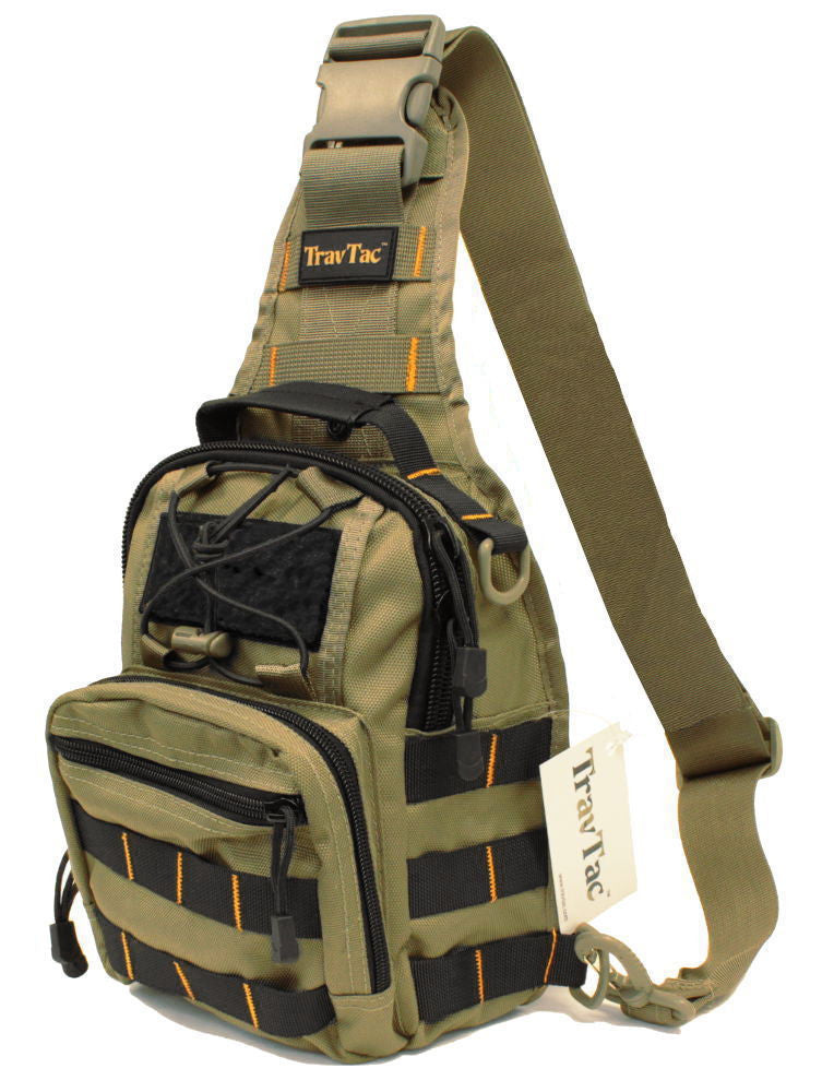 TravTac Stage I Sling Bag, Premium Small Everyday Carry Tactical Sling