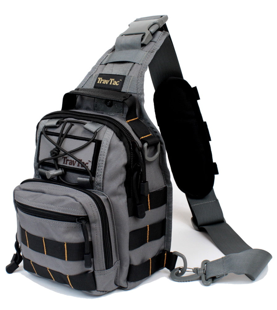 TravTac Stage II Sling Bag, Premium Small EDC Tactical Sling Pack 900D