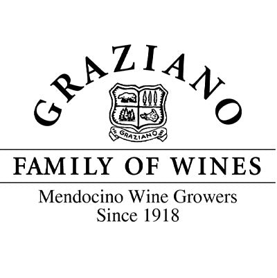 Logo for the Graziano Family of Wines, such as those carried by Renard Creek.